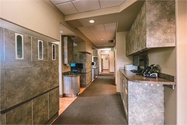 Hallway at Spokane Valley dentist Cascade Dental Care - Valley