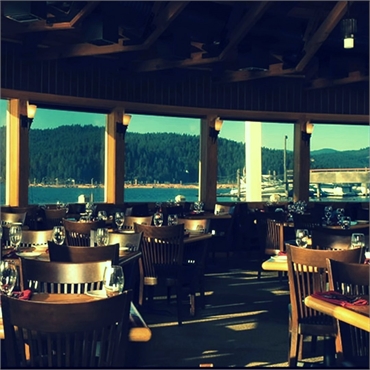 Cedars Floating Restaurant 1.7 miles to the west of Lakeview Dental Coeur d Alene ID 83814