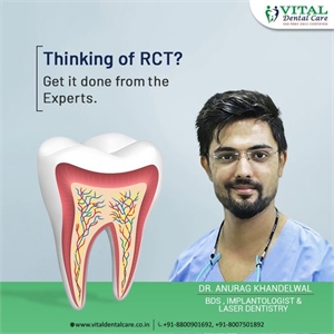 Vital Dental Care to get a root canal treatment in Dwarka. 