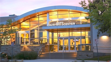 Dairy Arts Center at 4 minues drive to the southwest of Rock Pediatric Dentistry Boulder