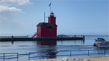 Grand Haven South Pierhead Outer Lighthouse 7 miles to the northwest of Grand Haven Dental Care