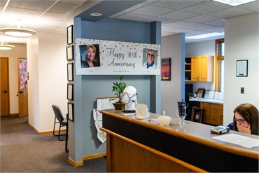 Reception center at Grand Haven Dental Care