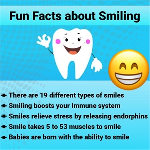 Fun facts about laughing and smiling