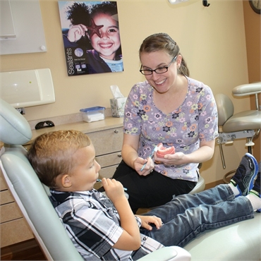Children feel comfortable at Wasilla dentist Alaska Center for Dentistry PC