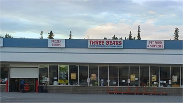 Three Bears 7.5 miles to the east of Wasilla dentist Alaska Center for Dentistry PC