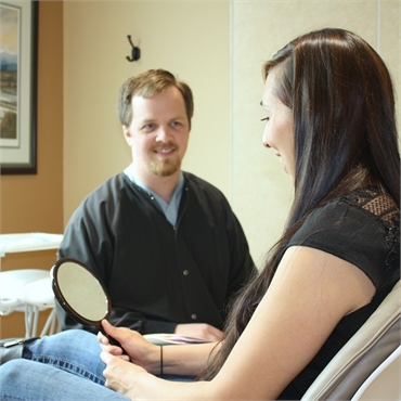 Wasilla dentist Dr. Oudin explains cosmetic dentistry options at Alaska Center for Dentistry PC