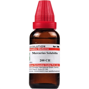Mercurius Solubilis homeopathic remedy for dental infections