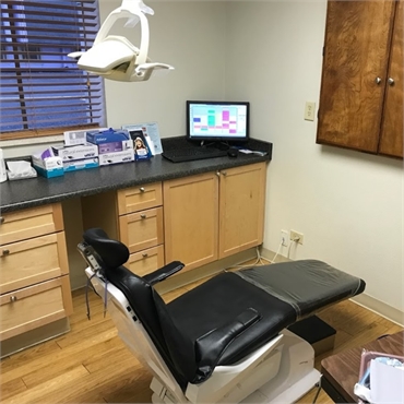 Dental chair at Hampden Family Dental Denver CO 80224
