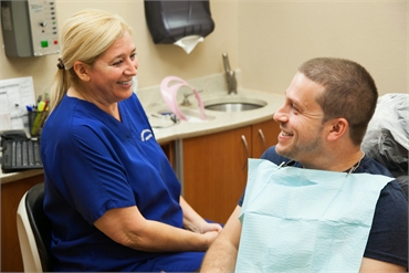 Patients enjoy great rapport with our dental hygienists at Clearwater Dental Associates
