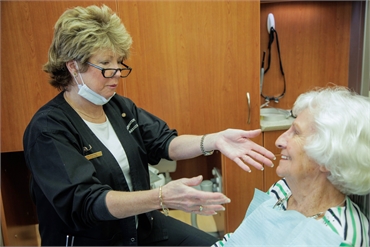 Patients feel comfortable with our dental hygienists at Clearwater Dental Associates