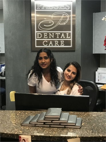 Friendly reception staff at Great Neck dentist Passes Dental Care