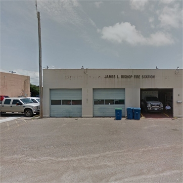 James L Bishop Fire Station just across Moore Ave opposite Portland TX dentist Ricardo C. Guillen DD