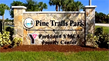 Pine Trails Park 4.5 miles to the north of Parkland dentist Dental Wellness Team