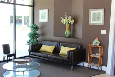 Waiting area at Concord dentist Clayton Dental Group