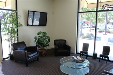 Waiting area at Clayton Dental Group Concord CA