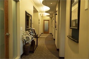 Hallway at Cigno Family Dental