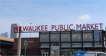 Milwaukee Public Market just 13 minutes drive to the north of Milwaukee dentist Cigno Family Dental