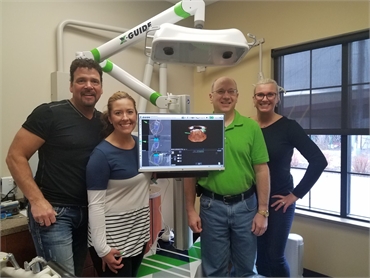 X Guide Dynamic 3D Navigation system for accurate dental implant procedures at Milwaukee dentist Cig