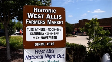 West Allis Farmers Market at 11 minutes drive to the north of Cigno Family Dental