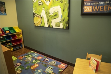 Kids room at Milwaukee and Greenfield dentist Cigno Family Dental