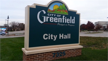 Greenfield City Hall at 3 minutes drive to the northeast of Milwaukee dentist Cigno Family Dental