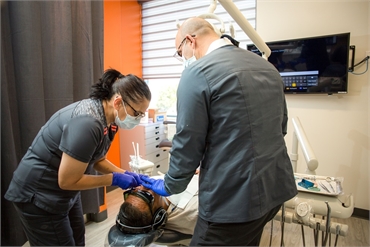 Chula Vista dentist Dr. David Garate performs root canal