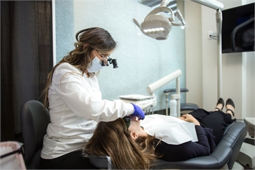 Chula Vista dentist Myriam Falcon DDS performs cosmetic dentistry procedure at Perfect Smiles Califo