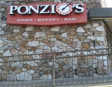 Ponzio's Diner-Bakery-Bar at 7 minutes drive to the west of Cherry Hill dentist Corrie J Crowe DDS