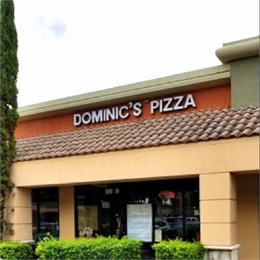 Dominic's I Pizza and Pasta few steps away from Boca Raton dentist Boca Smile Center