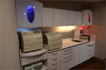 Sterilization area at New Castle dentist Parkview Family Dentistry