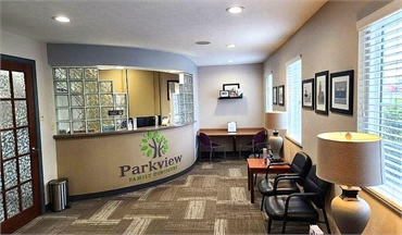 Waiting area at New Castle dentist Parkview Family Dentistry