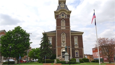 The  Historic  Henry  County  Courthouse is at 4 mins drive to the north of New  Castle dentist Park