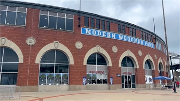 Modern Woodmen Park just 10 minutes drive to the south of Quad Cities dentist Innovative Dentistry D