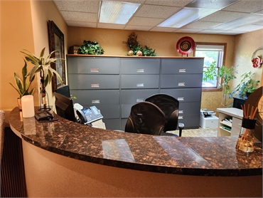 Front office at Quad Cities dentist Innovative Dentistry Davenport IA