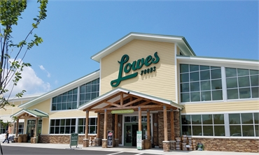 Lowes Foods of Lexington Sunset Blvd at 2 minutes drive to the north of Lexington dentist All Smiles