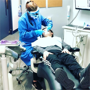 Root canal patient at All Smiles Dental Lexington SC