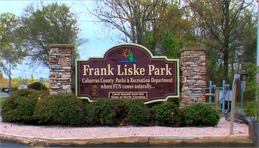 Frank Liske Park 17 minutes drive to the south of Concord NC dentist Dennis R. Lockney DDS