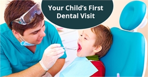 Your child first dental visit is really important for the child teeth.