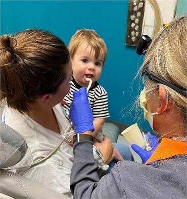 Children love Fishers dentist Dr. Marie Holt at Holt Dental