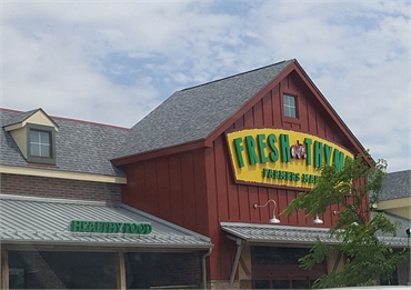 Fresh Thyme Market at 8 minutes drive to the northeast of Fishers dentist Holt Dental