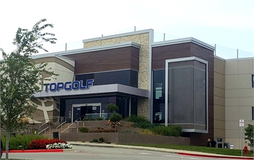 Topgolf at 8 minutes drive to the north of Fishers dentist Holt Dental