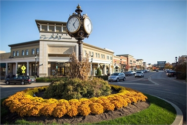 Hamilton Town Center at 12 minutes drive to the northeast of Fishers dentist Holt Dental