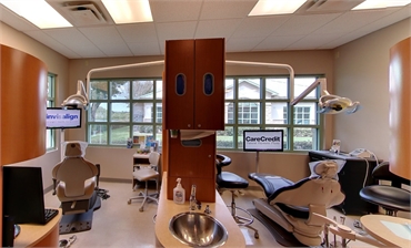 Operatories at New Port Richey dentist A Glamorous Smile