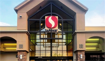 Safeway few paces to the south of Spokane Valley dentist Hymas Family Dental