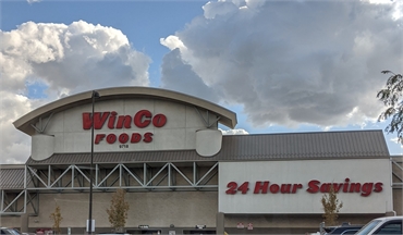WinCo Foods at 7 minutes drive to the west of Hymas Family Dental Spokane Valley