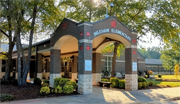 Waxhaw Elementary School at 15 minutes drive to the south of Waxhaw dentist Strive Dental Studio