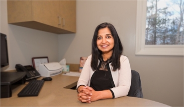 Waxhaw dentist Dr. Naina Mahale at Strive Dental Studio