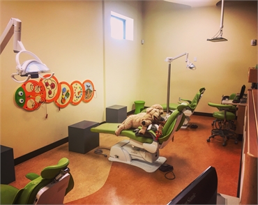 dentist room with toys