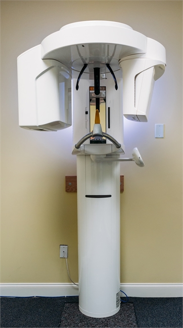 Digital X-Ray unit at Hanson dentist Freeman Dental Associates