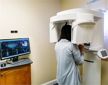 Digital X Ray machine at Cohasset dentist Freeman Dental Associates